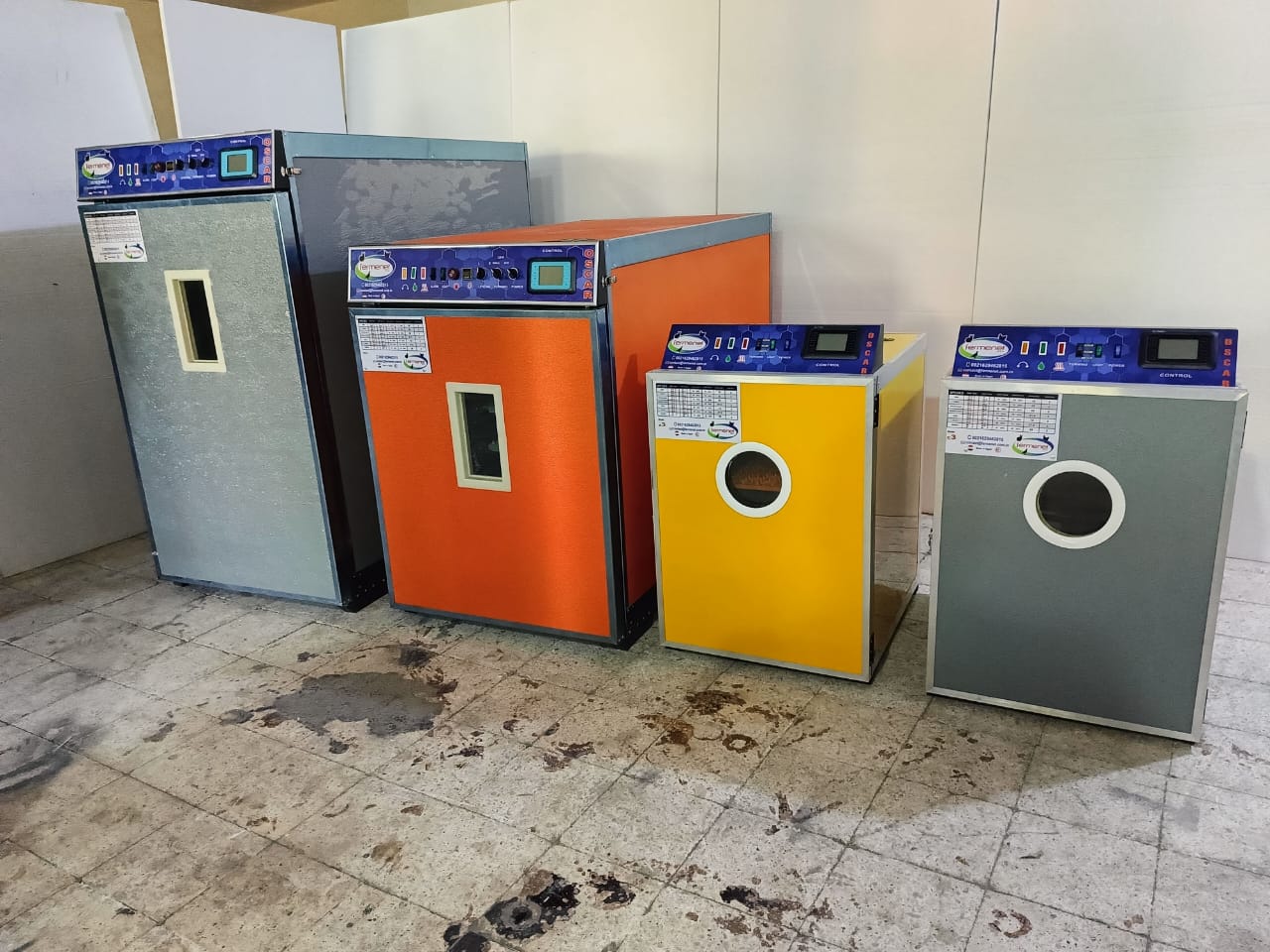 موديلات ماكينات تفريخ متعددة