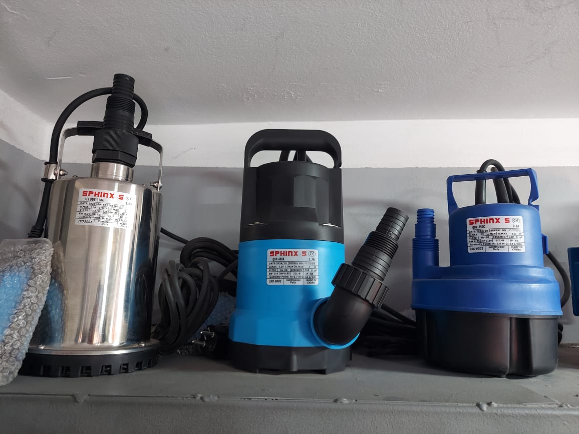 تشكيلة غواطس مياه مختلفة